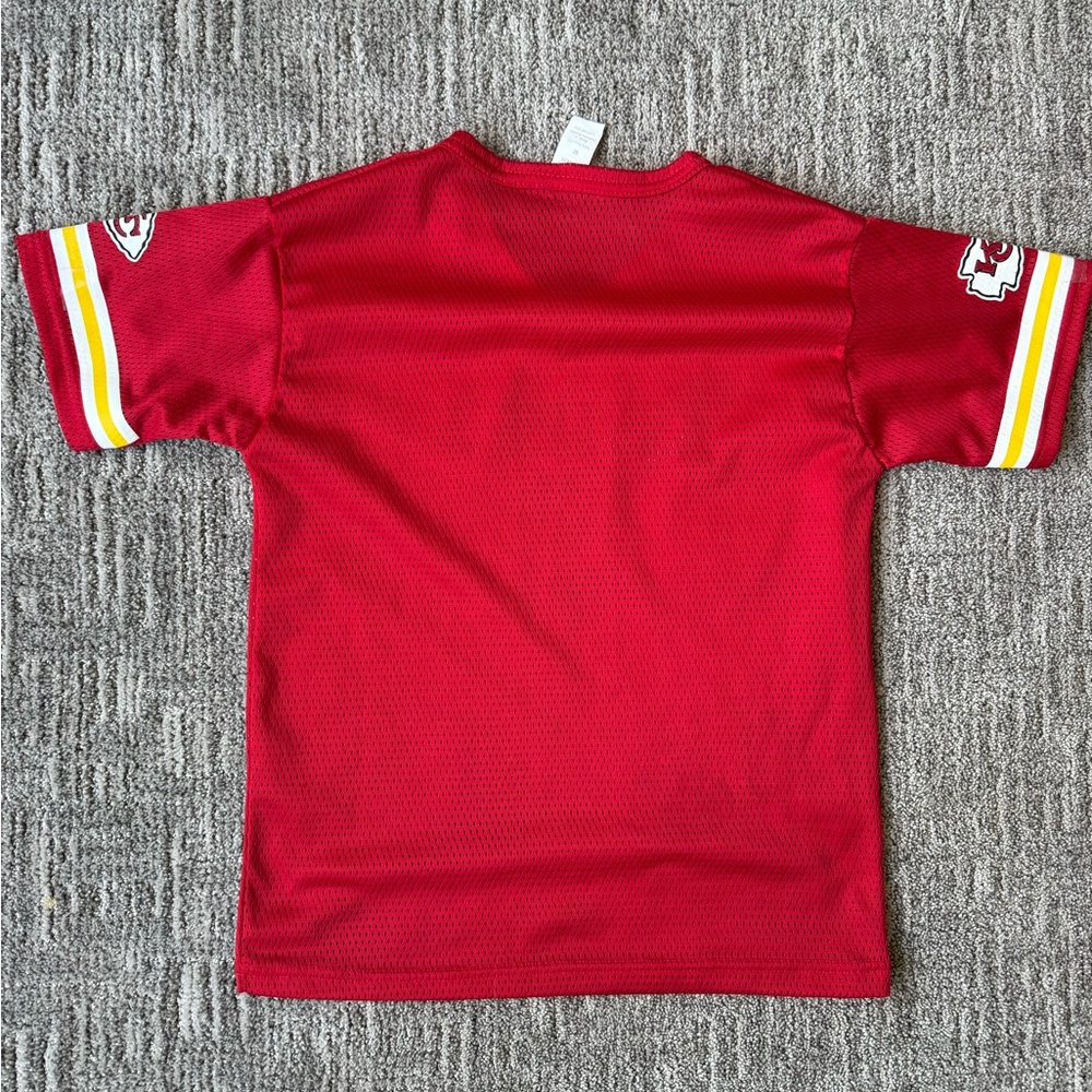 Youth Kansas City Chiefs Play/Dress-Up Mesh Jersey - Picture 3 of 3